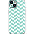 Blue White Chevron iPhone 13 Skin